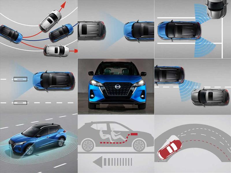 آشنایی با تکنولوژهای ایمنی نیسان کیکس نامی خودرو